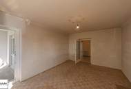 vermietete & sanierungsbedürftige 3-Wohnung mit Loggia im 6. Liftstock