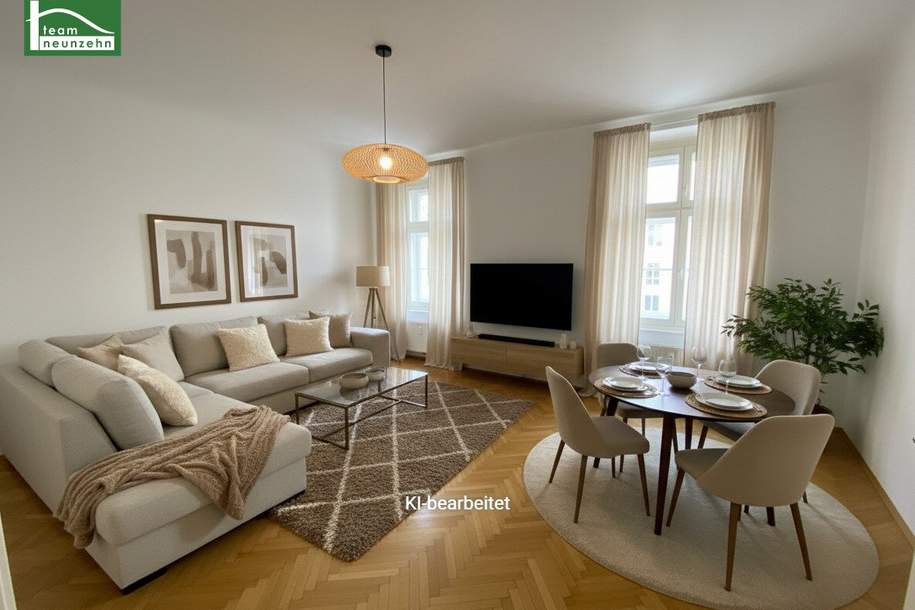 Wohnen im Herzen von Graz – Stilvoll, zentral und grün, Wohnung-miete, 629,71,€, 8020 Graz(Stadt)