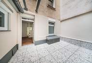 URBANER GARTENTRAUM nächst Schlossquadrat! Hofseitiger Drei-Zimmer-Erstbezug mit Terrasse und Eigengarten