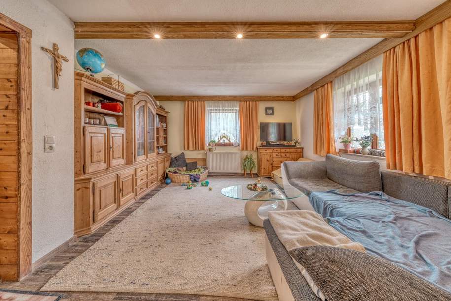 Ideal für Naturfreunde und Gartenliebhaber! Einfamilienhaus mit großzügigem Grundstück in Leutasch, Haus-kauf, 550.000,€, 6105 Innsbruck-Land