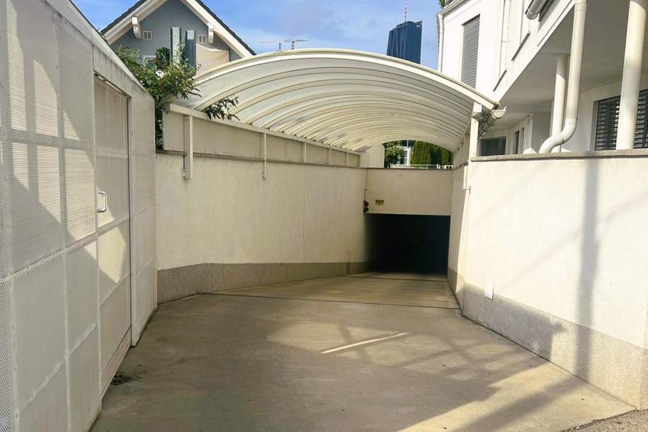 "Am Fischerstrand - Tiefgaragenplatz mit Elektroladestation", Kleinobjekte-miete, 400,00,€, 1220 Wien 22., Donaustadt