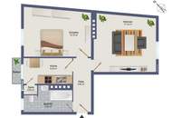WG-taugliche 2-Zimmer-Wohnung in toller Lage - St. Leonhard