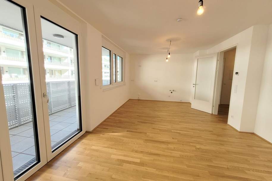 2 Zimmer mit großem Balkon - Erstbezug, Wohnung-kauf, 313.500,€, 1230 Wien 23., Liesing