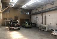 Halle mit MB Widmung ab April 2026 460 m2 frei, 67 m2 Büro, 100 m2 Außenfläche