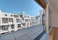 THE TEMPTATION - Dachgeschosswohnung mit Terrasse und Dachterrasse | 49 m² Freifläche, 2 Zimmer