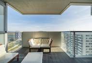 Möblierte 2-Zimmer Wohnung mit großer Loggia, Nähe U2 Donaumarina