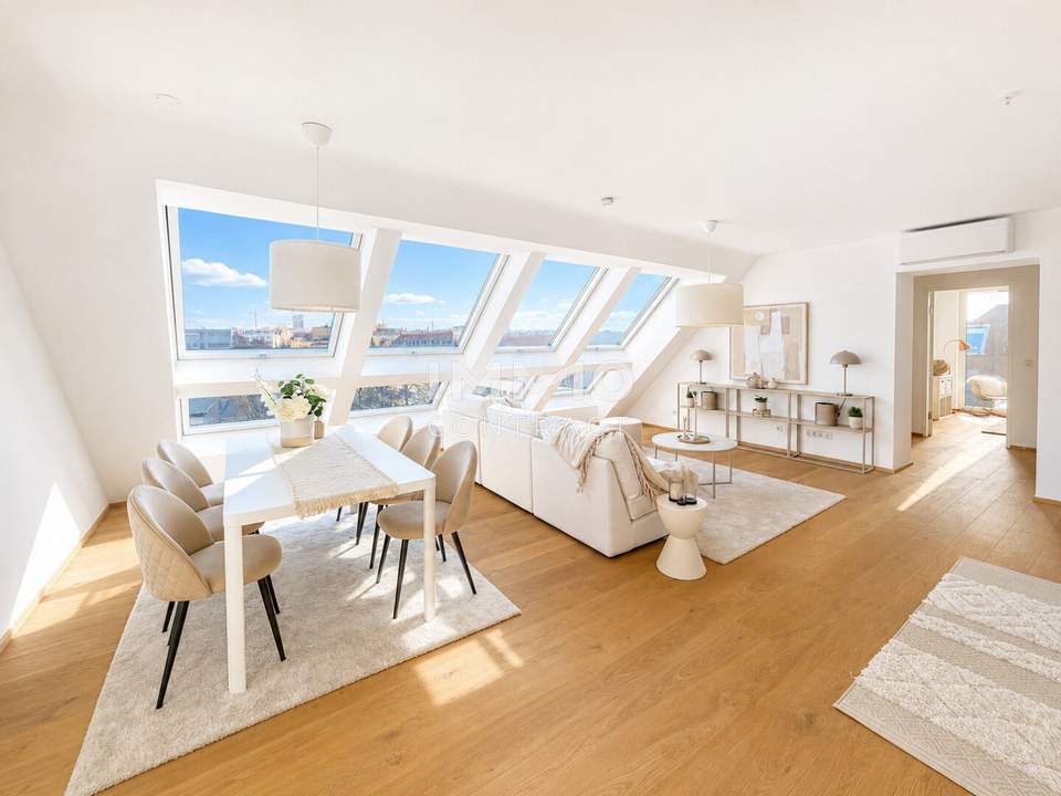 Premium-Anlage – Exklusive Dachgeschoßwohnung mit 75 m² Freiflächen