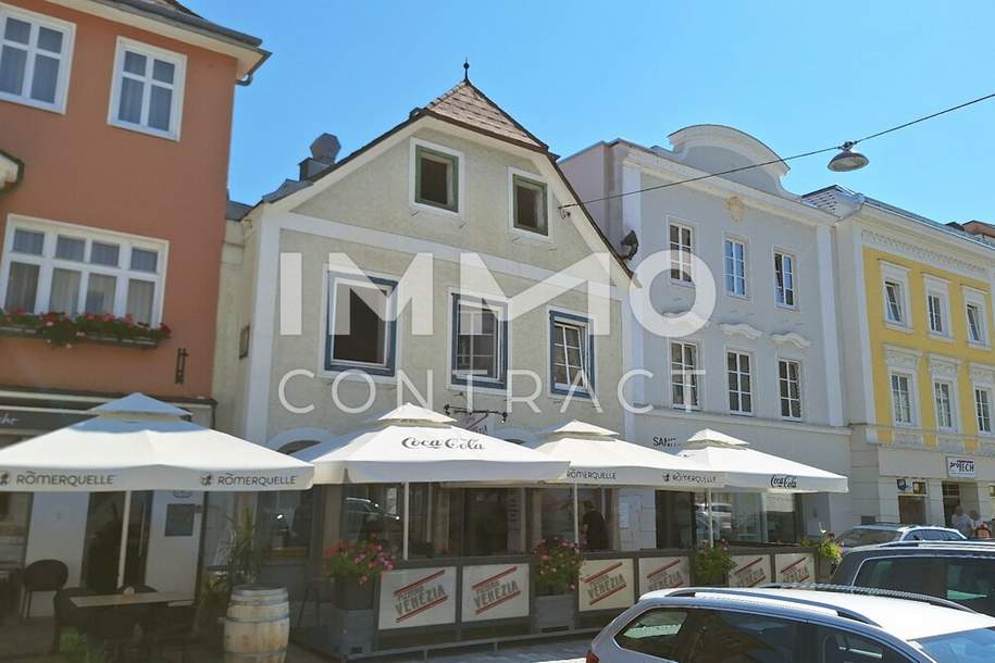 Stadthaus - vermietet - Investment am oberen Stadtplatz von der wunderschönen Stadt Waidhofen an der Ybbs, Gewerbeobjekt-kauf, 390.000,€, 3340 Waidhofen an der Ybbs(Stadt)