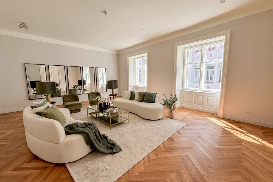 Außergewöhnliche Luxuswohnung im Herzen Wiens, Wohnung-kauf, 3.990.000,€, 1010 Wien 1., Innere Stadt