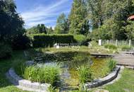 Großes Haus - großer Teich - große Träume