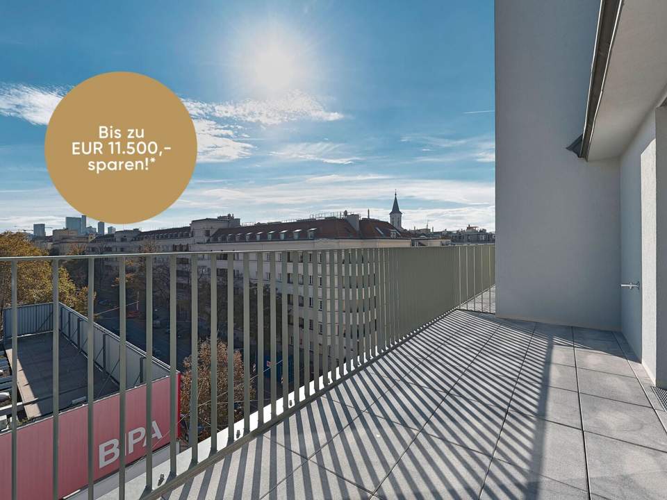 Urbanes & Modernes Wohnen in Meidling | Ab sofort beziehbar