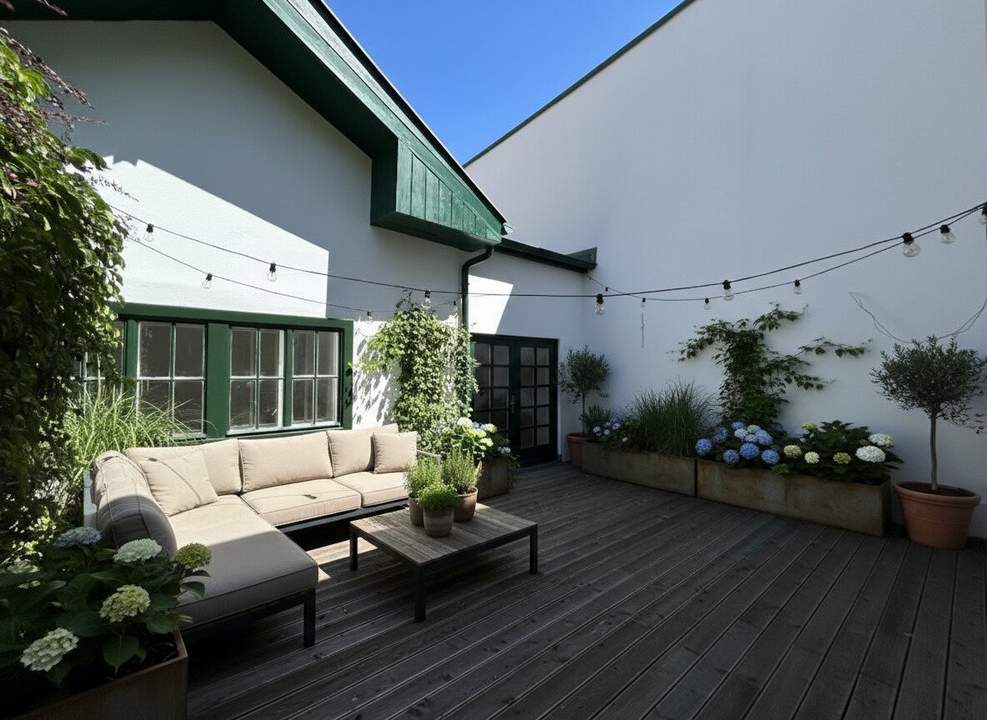 1190! Schönes 3-Zimmer Eigentum mit zwei Terrassen! Generalsaniert!