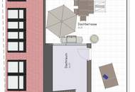 *Frühjahrsaktion* Penthouse-Feeling pur: Moderne Neubauwohnung mit großzügiger Wohnfläche, Balkon und beeindruckender Dachterrasse!