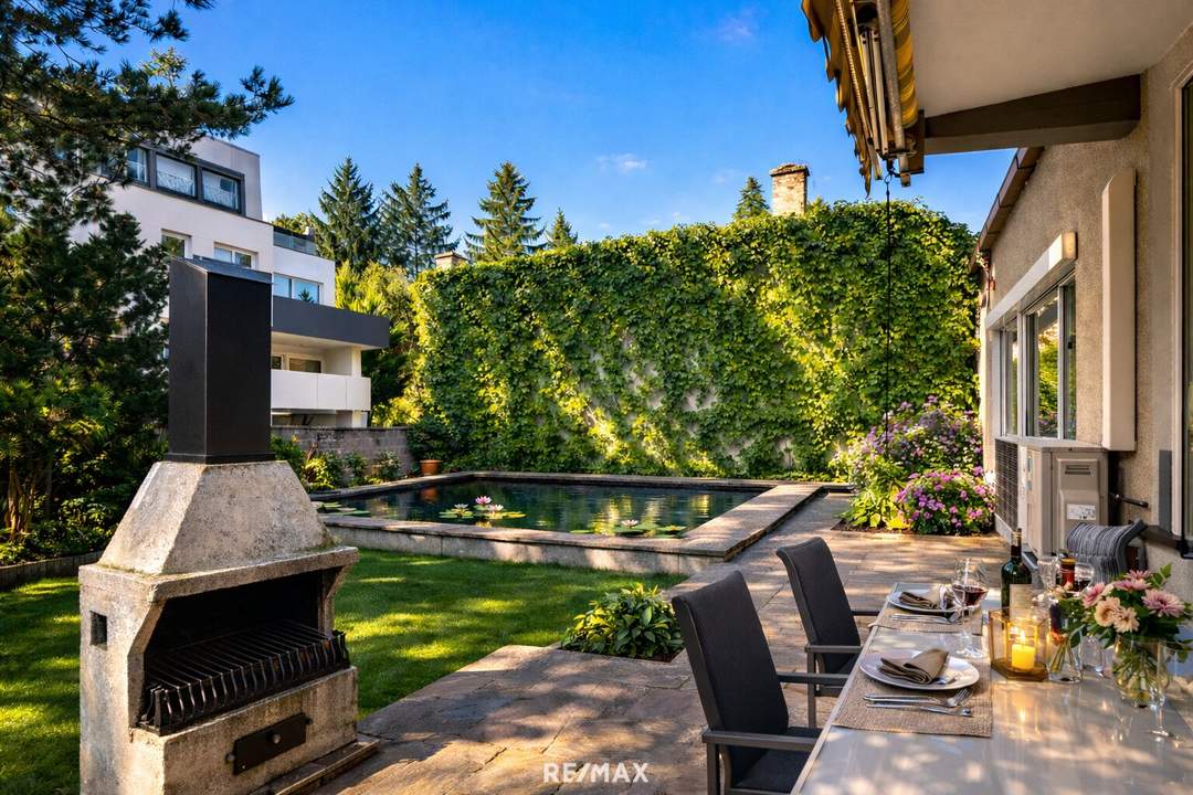 Großzügiges Einfamilienhaus mit Traumgarten & Terrasse – Wohnen in bester Lage von Stockerau