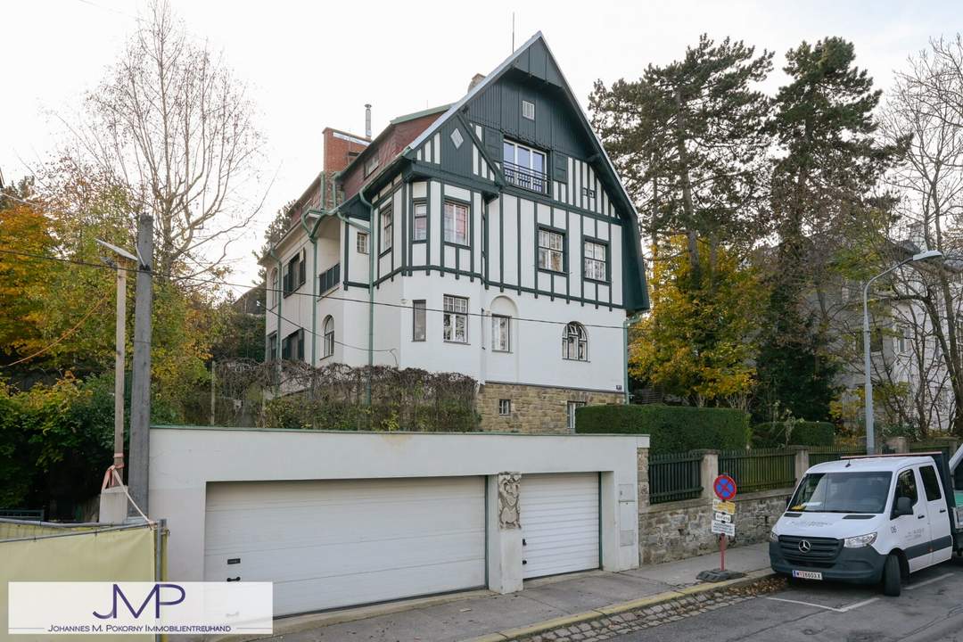 Romantische Herrschaftsvilla gleich beim Pötzleinsdorfer Schloßpark!