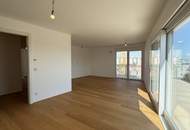 LUXURIÖSER ERSTBEZUG MIT TRAUMTERRASSE – 3-ZIMMER-DACHGESCHOSSWOHNUNG IN 1210 WIEN