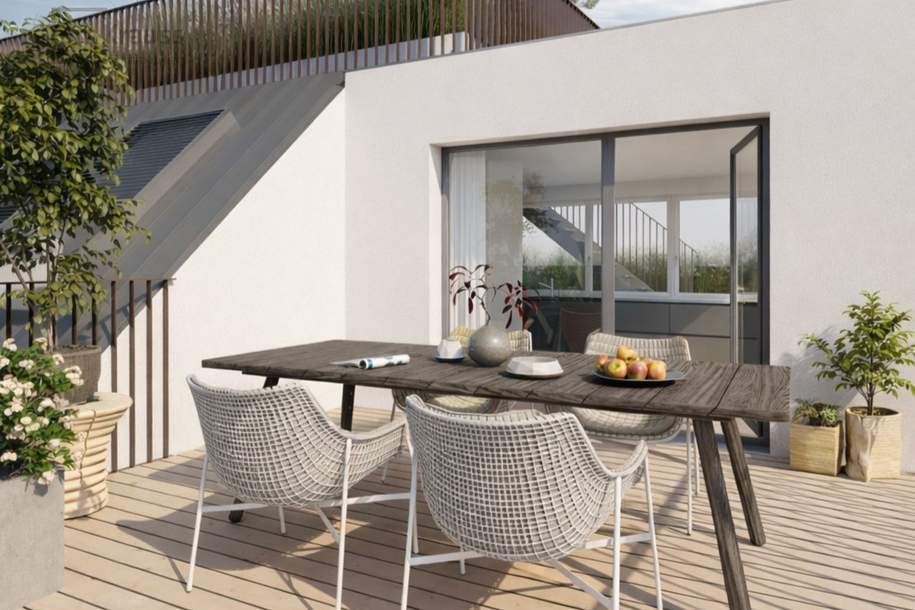 SONNIGER FREIRAUM ÜBER DER STADT – DACHTERRASSENWOHNUNG MIT SÜDAUSRICHTUNG, Wohnung-kauf, 605.400,€, 1210 Wien 22., Donaustadt