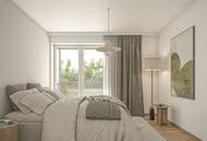Mit modernster Technik ausgestattete Familienwohnung mit 122 m² Eigengarten + 59 m² Terrasse