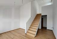 Erstbezug – 2-Zimmer mit Galerie &amp; Dachterrasse | charmantes Wohnen in UBAHN-Nähe | zwischen Alter Donau und Donauinsel