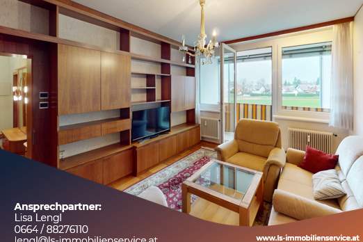 Attraktive 4-Zimmer-Wohnung in Fürstenfeld – zwei Loggias, gute Raumaufteilung in toller Wohnlage!, Wohnung-kauf, 149.000,€, 8280 Hartberg-Fürstenfeld
