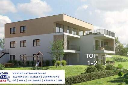 TOP 1-2: "Grüne Hügel" Bad Hall - €10.000 Gutschein Einbauküche INKLUSIVE!!, Wohnung-kauf, 249.000,€, 4540 Steyr-Land