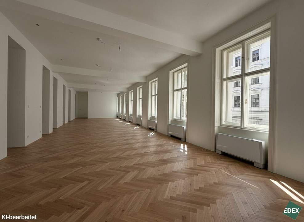 Erstbezug nach Sanierung | Repräsentative Altbaubüroflächen mit Terrassen nahe Rathaus