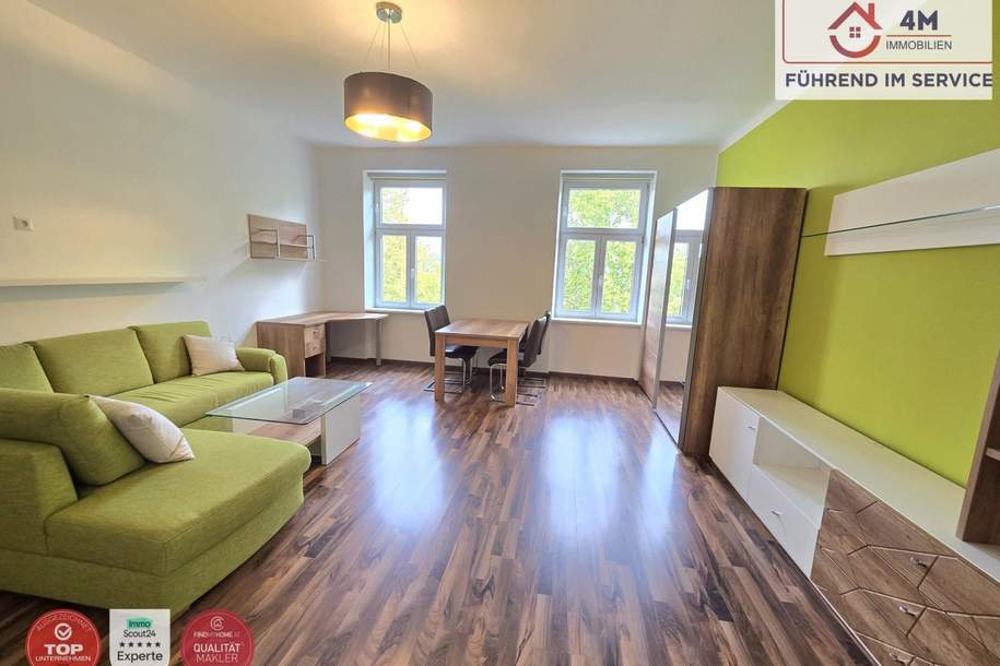 Charmante, komplett sanierte Altbauwohnung im 4. Stock mit Lift, Wohnung-kauf, 209.000,€, 1020 Wien 2., Leopoldstadt