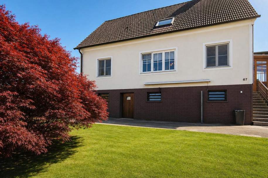 Entzückendes Haus mit 2 Wohneinheiten, Wintergarten, Brunnen - viel Platz und sofort beziehbar - Nähe Hartberg, Haus-kauf, 195.000,€, 8241 Hartberg-Fürstenfeld