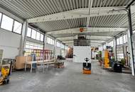 Bestandsfreie Gewerbeliegenschaft mit Lagerhalle & Bürotrakt