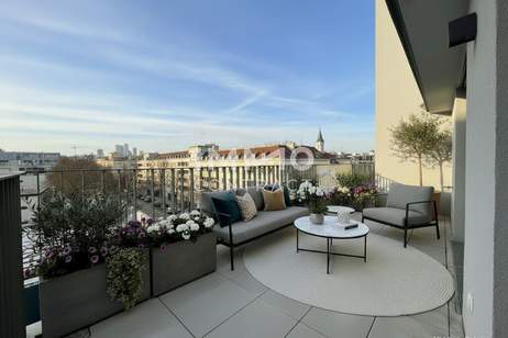 Luxus pur: Exklusiver 4-Zimmer-Dachgeschoß-Erstbezug mit Terrasse und Klimaanlage, Wohnung-kauf, 299.100,€, 1120 Wien 12., Meidling