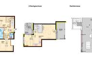 Penthouse mit Donaublick und 360 Grad Dachterrasse - direkt an der Alten Dona