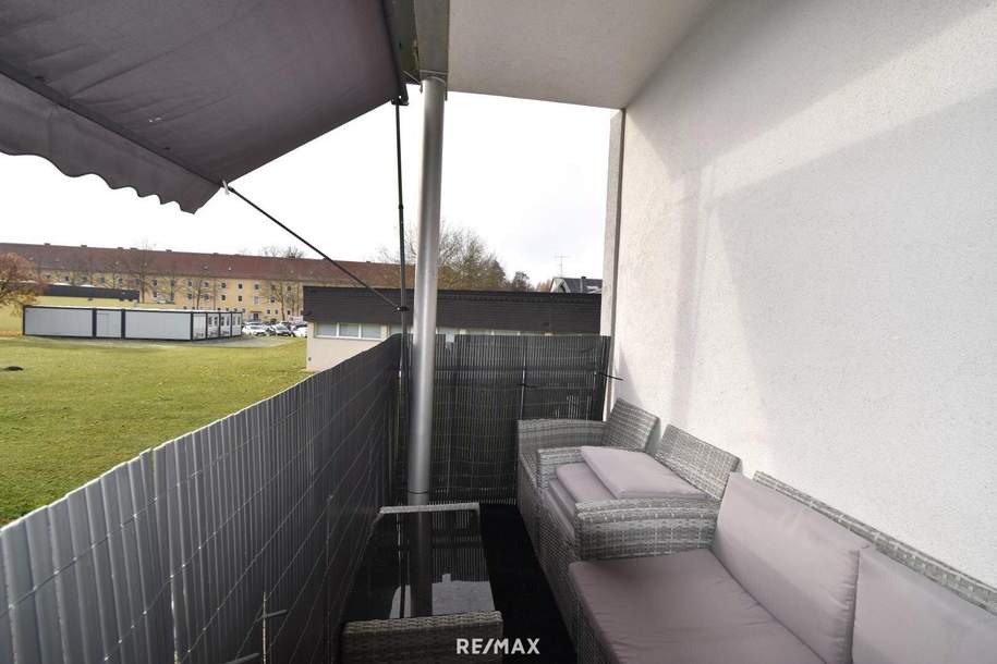 ANLEGERHIT – vermietete 2-Zimmer-Wohnung mit Balkon in zentraler Lage - Top W 7! Nähe BMW, SKF!!, Wohnung-kauf, 120.474,€, 4400 Steyr(Stadt)