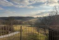 EINFAMILIENHAUS mit atemberaubendem AUSBLICK - Terrasse, Balkon und entzückender Garten mit Obstbäumen