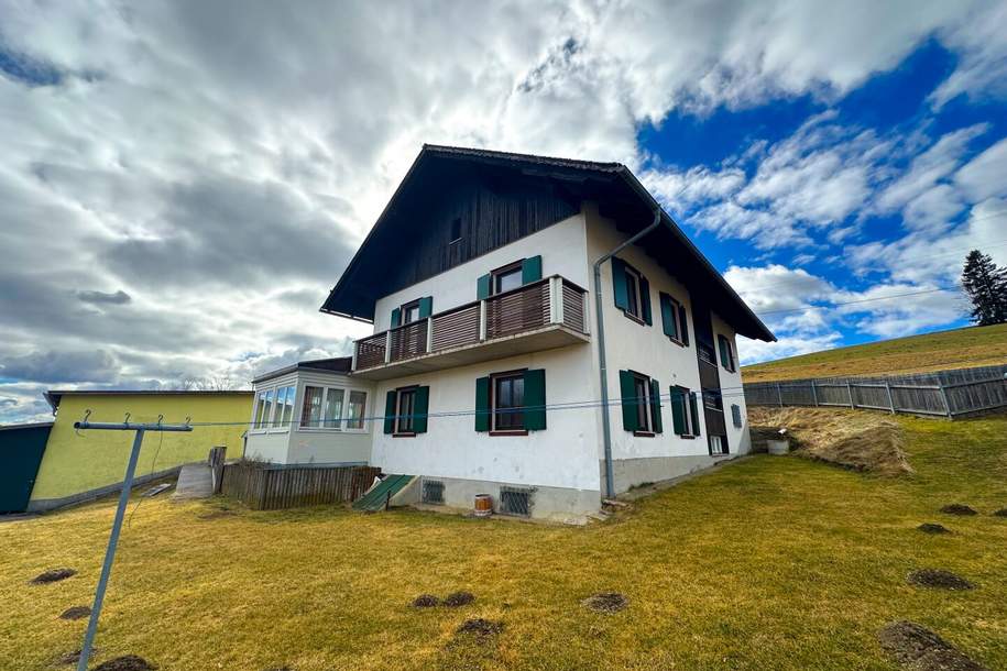 Dieser einzigartige Ausblick wird Sie begeistern - Einfamilienhaus in sonniger Hanglage zu verkaufen!, Haus-kauf, 335.000,€, 8102 Graz-Umgebung