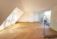 PROVISIONSFREI - ERSTBEZUG - Hochwertige Dachgeschossmaisonette mit Balkon, Terrasse und Deckenkühlung in RUHELAGE!