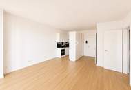 Skyline Living im DC2 Tower – 2 Zimmer, Westsonne & 15 m² Loggia mit Blick auf Kahlenberg & Leopoldsberg