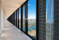 40. Etage mit Weitblick: DC2 Tower inkl. 39qm Loggia: 3-Zimmer-Wohnung