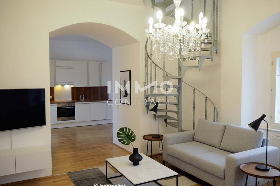 Schlossherr:in gesucht - elegante Schlosswohnung mit Turmzimmer zu verkaufen! (inkl. Garage), Wohnung-kauf, 275.000,€, 4600 Wels(Stadt)