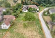 Sanierungsbedürftiger Vierkanthof in ruhiger Ortsrandlage! 6.100 m² Grundstück mit 4.100 m² Bauland & Platz für Tierhaltung
