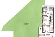 Sonnenverwöhnte Neubauwohnung mit Gartenidylle und Bergblick