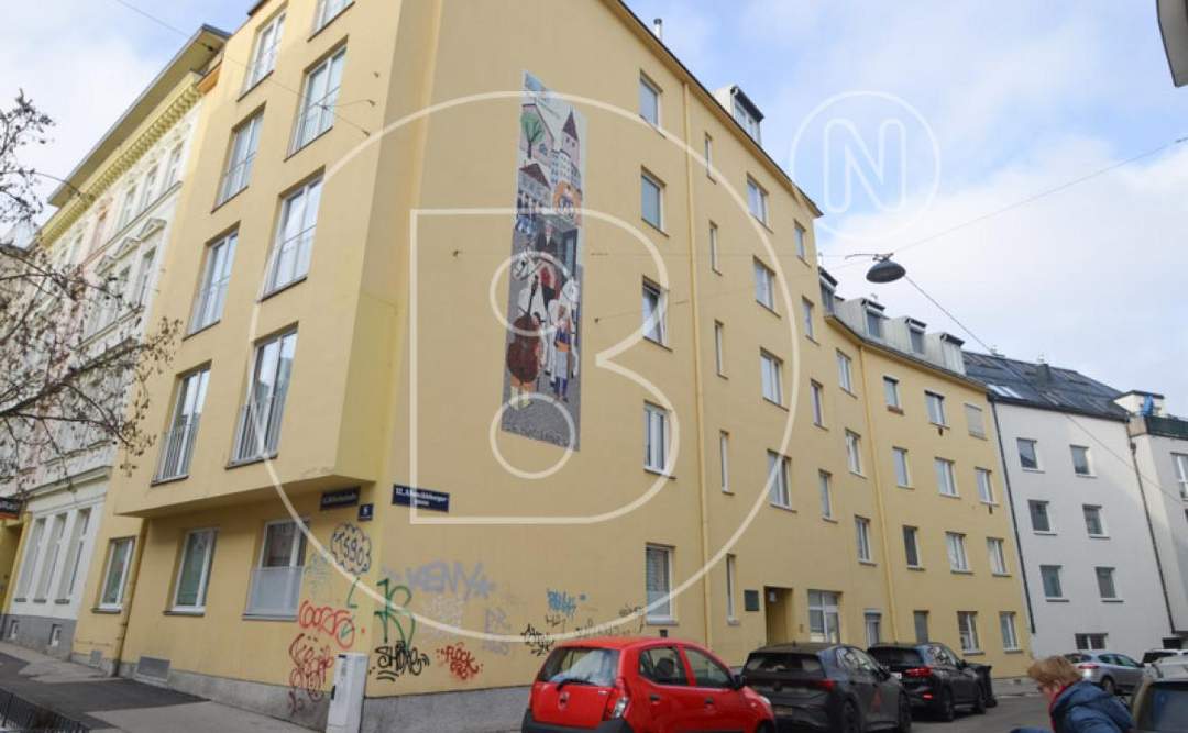 Renovierungsbedürftige 2-Zimmer-Wohnung!