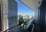 ERSTBEZUG: Hervorragend ausgestattetes Studio-Apartment mit Ausblick – direkt bei der U1 Donauinsel!