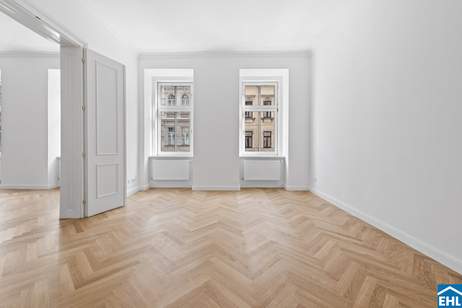 Erstbezug nach Sanierung: Prachtvolle 3 Zimmer-Altbauwohnung Nähe U4 Pilgramgasse, Wohnung-kauf, 579.000,€, 1050 Wien 5., Margareten