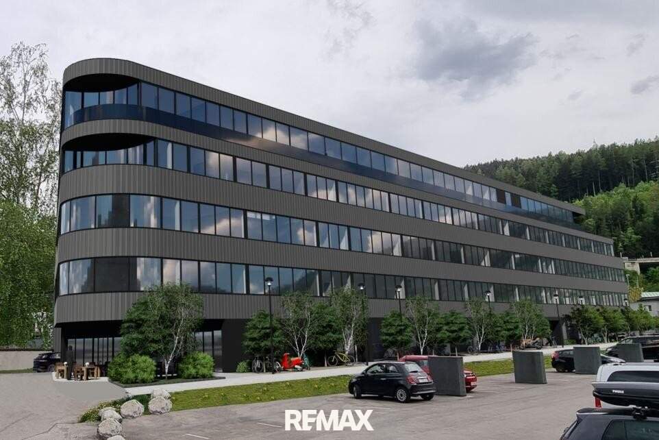 Moderne Büroflächen stehen im Westen von Innsbruck - dem "Office Center West" - zur Anmietung bereit