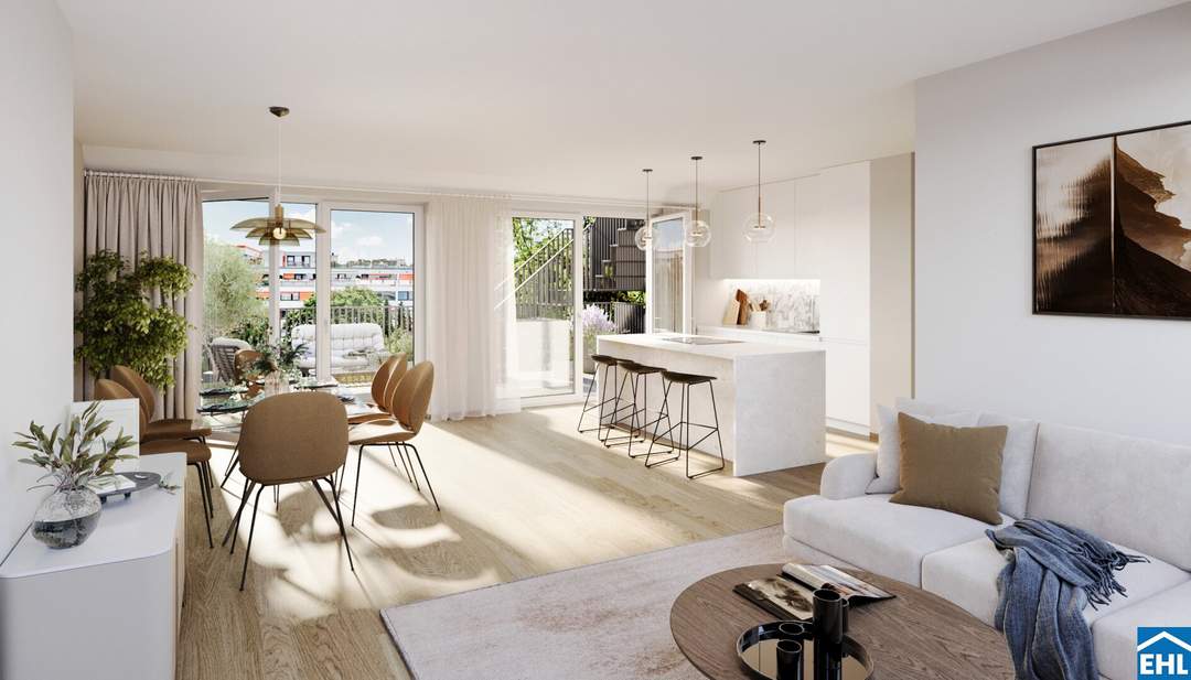 Grand Garden: Modernes Wohnen nahe Wilhelminenberg