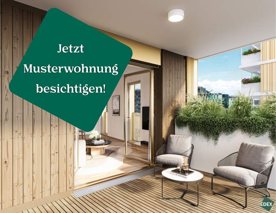 VILLAGE IM DRITTEN | BAUFELD 14A | 4-Zimmer Wohnung mit Balkon & Loggia