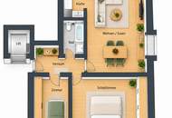 ZU MIETEN – Attraktive 3-Zimmer-Wohnung mit Balkon in absolut zentraler Lage von Bad Ischl