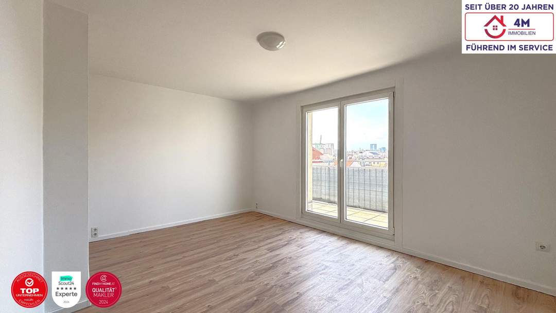 Modernes Dachgeschossjuwel in Favoriten