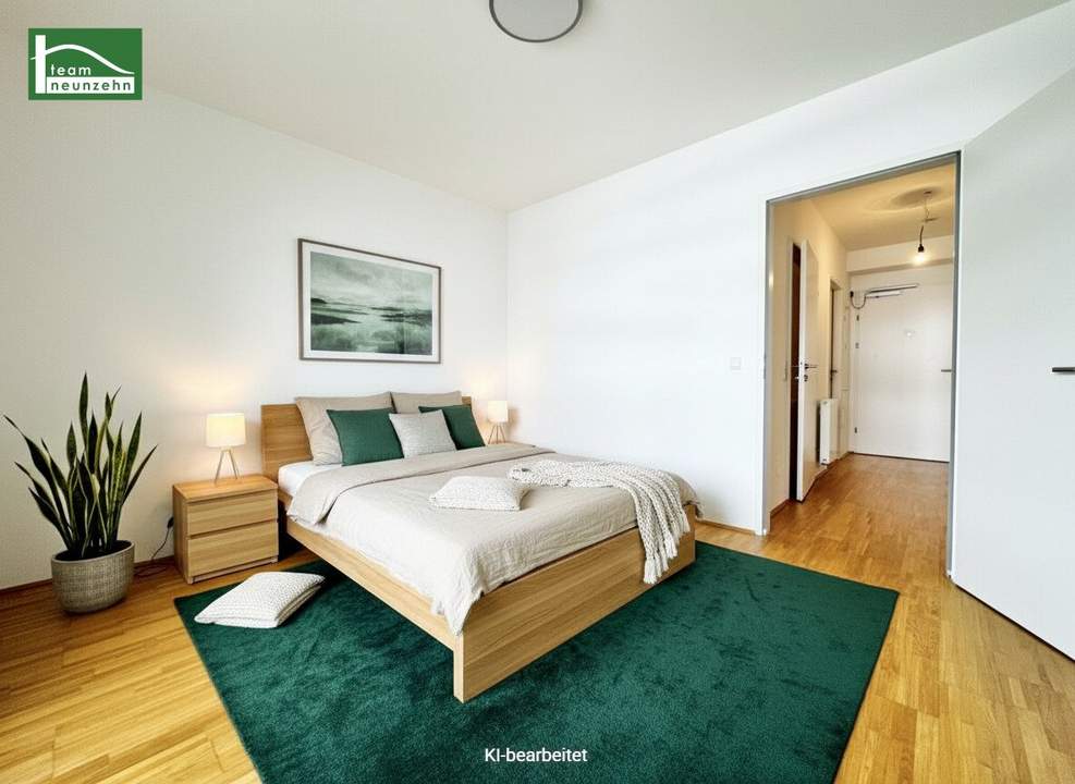 Traumhafte 2-Zimmer-Wohnung mit Balkon - Wohnen in der Green City!
