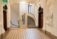 Begehrte Stadtwohnung (sanierungsbedürftig) im traumhaften Gründerzeithaus - Einkaufsmeile "Mariahilfer Straße" ums Eck - U-Bahn U3